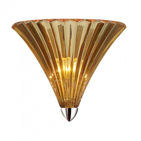 Бра Corsica Wall Lamp Amber Золотой Бра Corsica Wall Lamp Amber Золотой в Волгограде | Loft Concept