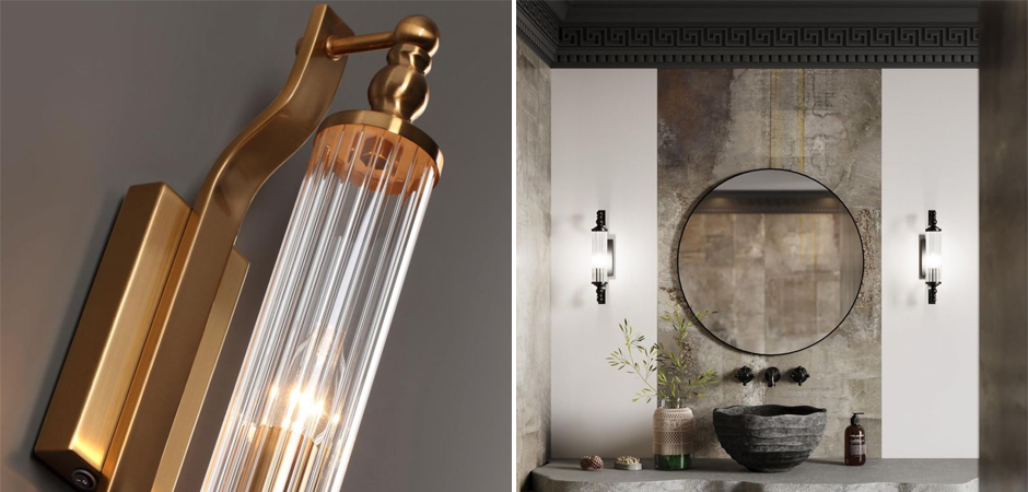 Бра Glass TUBE Бронзовое Бра Glass TUBE Бронзовое - Loft-Concept в Волгограде