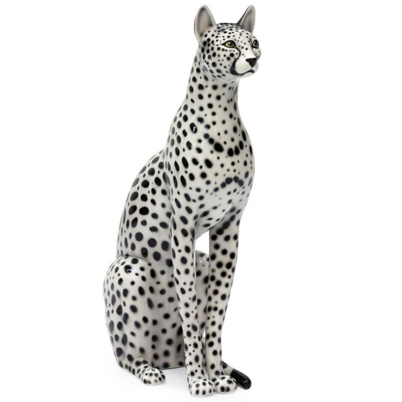 Статуэтка Abhika Egyptian Cat Black White Белый Черный Статуэтка Abhika Egyptian Cat Black White Белый Черный в Волгограде | Loft Concept
