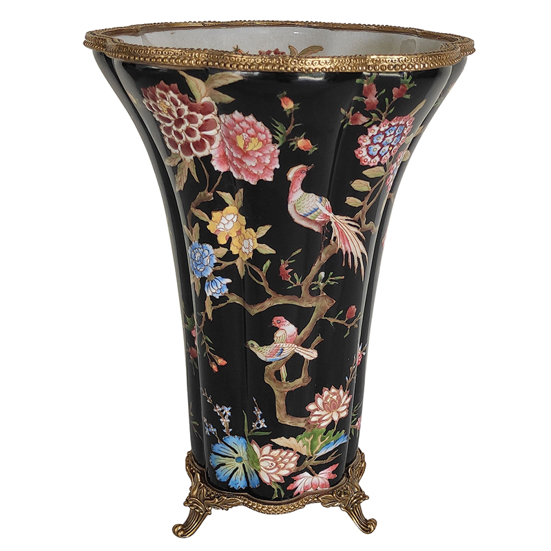 Ваза Malu Black Vase Бронза Черный Мульти Ваза Malu Black Vase Бронза Черный Мульти в Волгограде | Loft Concept