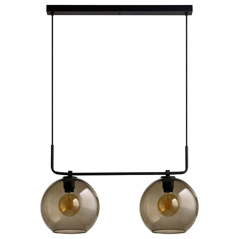 Люстра Franco Line Lamp Черный Янтарный Люстра Franco Line Lamp Черный Янтарный в Волгограде | Loft Concept