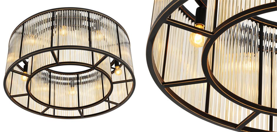 Потолочный светильник Ceiling Lamp Bernardi Bronze Потолочный светильник Ceiling Lamp Bernardi Bronze - Loft-Concept в Волгограде
