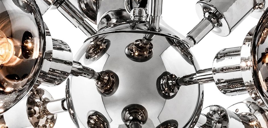 Люстра Chandelier Ludlow Nickel - фото №1