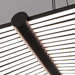 Люстра в виде распахнутых крыльев из тонких металлических планок Flight of Freedom варинант исполнения - 11 | Loft Concept в Волгограде