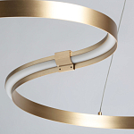 Люстра подвесная светодиодная в виде волнообразной ленты Ribbon Vortex варинант исполнения - 20 | Loft Concept в Волгограде