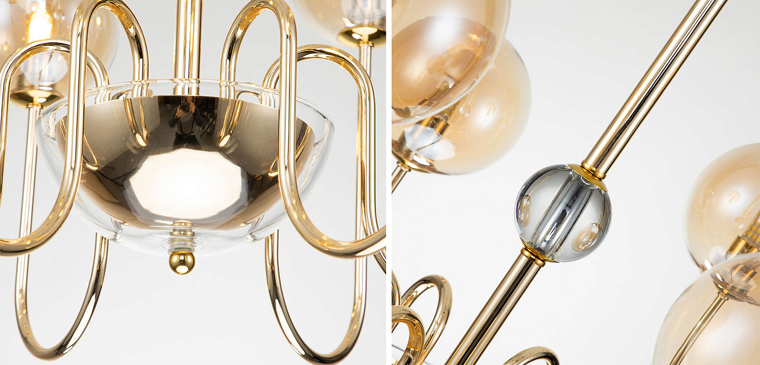 Люстра Sheiry Glass Ball Chandelier 6 Люстра Sheiry Glass Ball Chandelier 6 - Loft-Concept в Волгограде