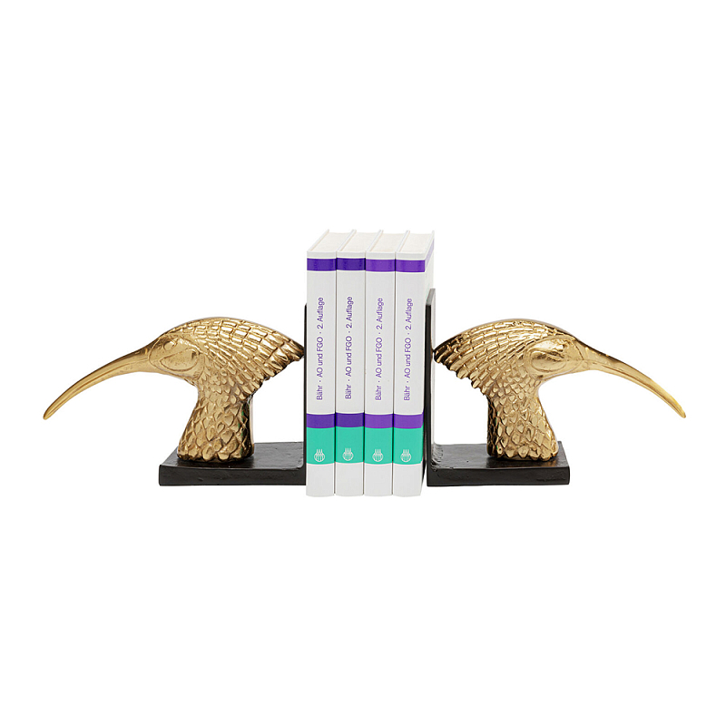 Держатель для книг Golden Thoth Черный Золотой в Волгограде | Loft Concept 