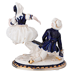 Статуэтка фарфоровая Влюбленная пара Charming Statuette варинант исполнения - 2 | Loft Concept в Волгограде