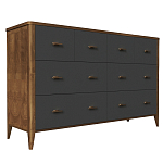 Комод из массива бука с 8-ю ящиками Tasteful Furniture варинант исполнения - 2 | Loft Concept в Волгограде