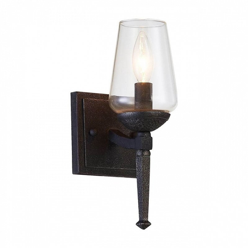 Бра Badoer Loft Sconces Черный Прозрачный Бра Badoer Loft Sconces Черный Прозрачный в Волгограде | Loft Concept