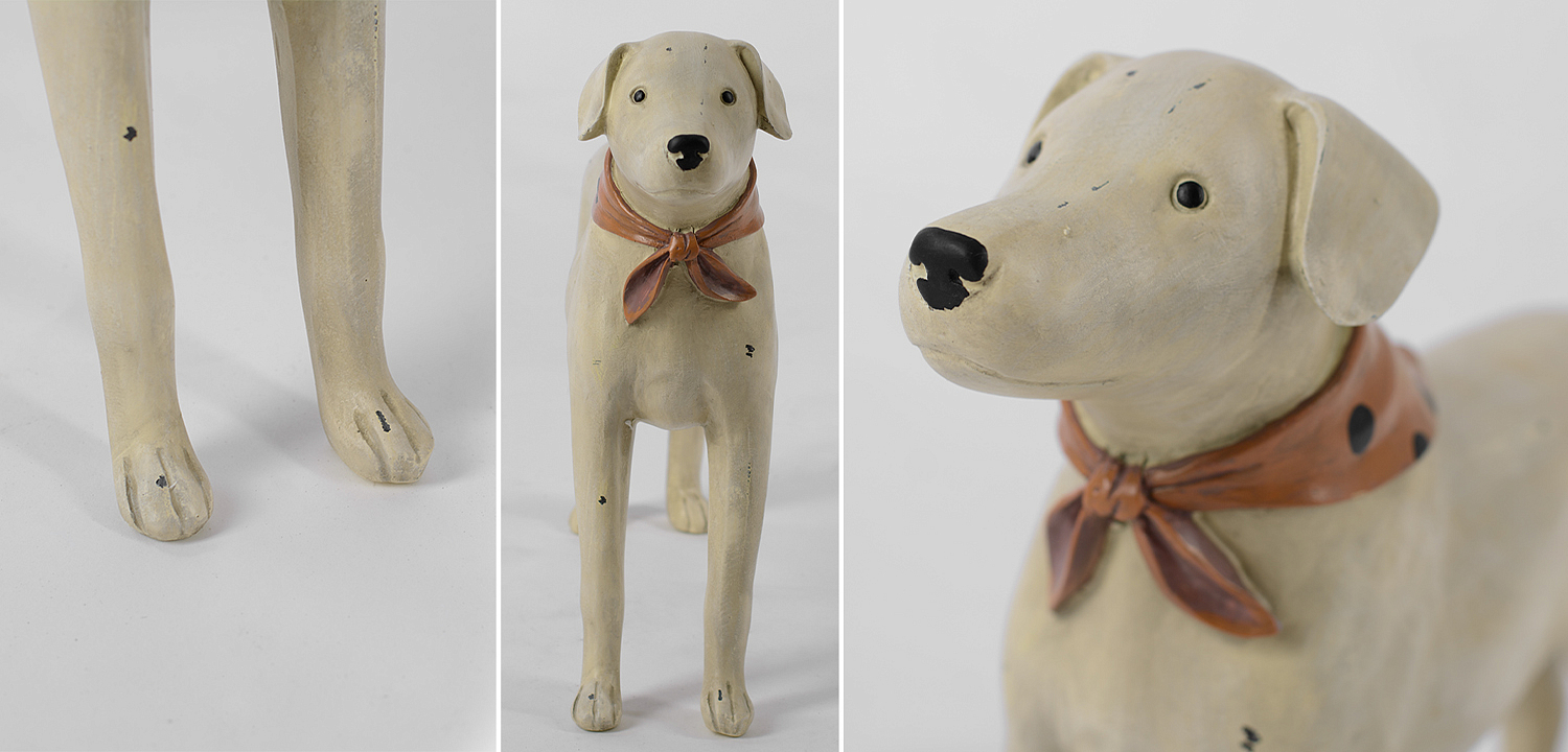 Статуэтка Dog in scarf Статуэтка Dog in scarf - Loft-Concept в Волгограде