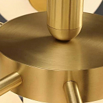 Люстра круглая со стеклянными сферами Maleficent варинант исполнения - 2 | Loft Concept в Волгограде