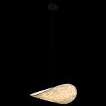 Подвесной светильник с белым тканевым плафоном в форме облака Crystal Cloud Junction варинант исполнения - 3 | Loft Concept в Волгограде