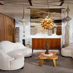 Тканый вручную монументальный настенный гобелен Earth Flow варинант исполнения - 1 | Loft Concept в Волгограде