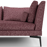 Мебельная ткань Шенилл фиолетовый цвет 138 см T4-25 варинант исполнения - 7 | Loft Concept в Волгограде