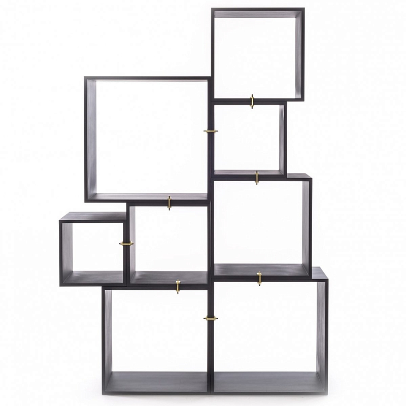 Стеллаж Seletti Assemblage Antracite Графит Золотой Стеллаж Seletti Assemblage Antracite Графит Золотой в Волгограде | Loft Concept