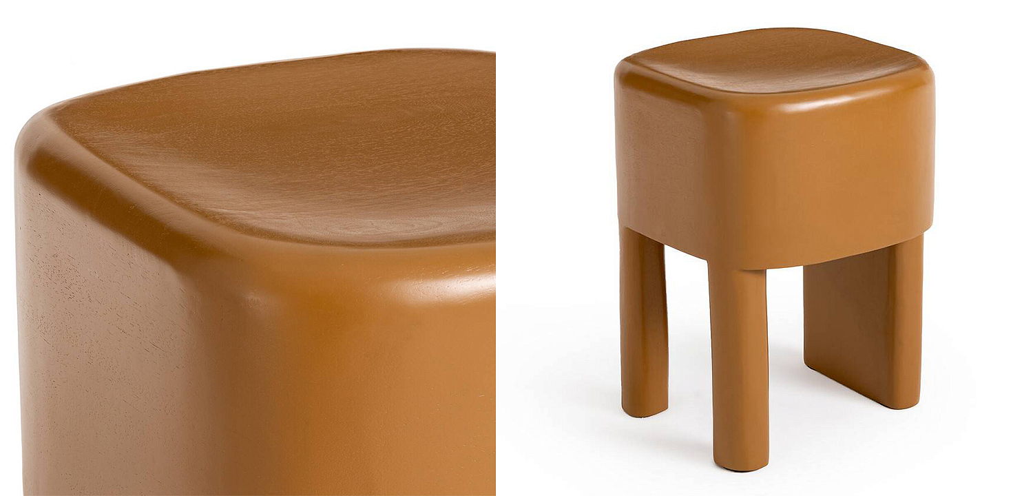 Приставной стол Mordred Mango Orange Side Table Приставной стол Mordred Mango Orange Side Table - Loft-Concept в Волгограде