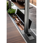 Кухонный гарнитур из камня и дерева SISTEMA XY Dada Engenereed Kitchen варинант исполнения - 4 | Loft Concept в Волгограде