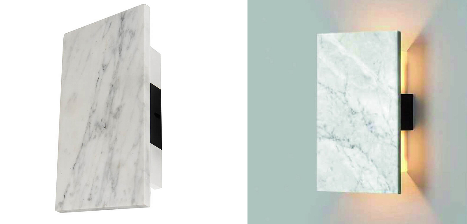 Бра Jordy Marble Slab Wall Lamp Бра Jordy Marble Slab Wall Lamp - Loft-Concept в Волгограде
