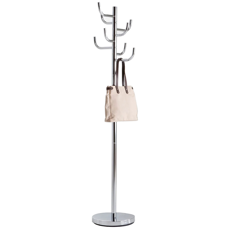 Напольная вешалка из металла Hattie Metal Floor hanger Хром Напольная вешалка из металла Hattie Metal Floor hanger Хром в Волгограде | Loft Concept