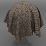 Мебельная ткань Шенилл коричневый цвет 142 см T4-55 варинант исполнения - 4 | Loft Concept в Волгограде