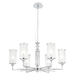 Люстра с 6-ю цилиндрическими стеклянными плафонами Jeanette варинант исполнения - 6 | Loft Concept в Волгограде