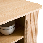 Длинный низкий буфет с 2-мя раздвижными дверцами Toinette Light Cupboard варинант исполнения - 13 | Loft Concept в Волгограде