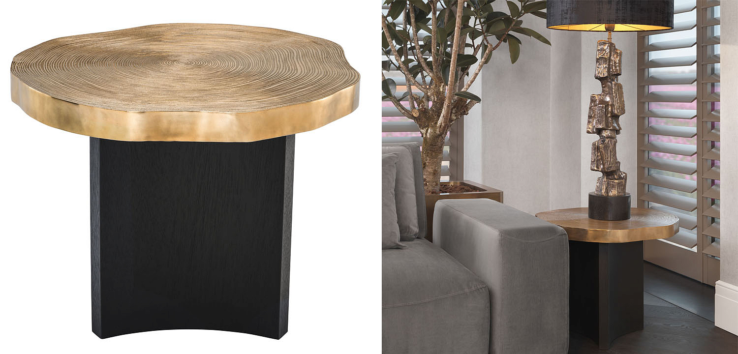 Приставной стол Eichholtz SIDE TABLE THOUSAND OAKS Приставной стол Eichholtz SIDE TABLE THOUSAND OAKS - Loft-Concept в Волгограде
