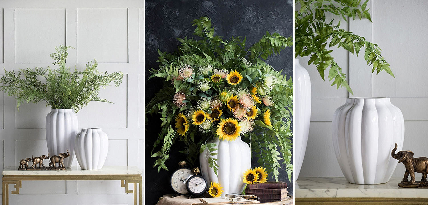 Ваза Carambola Vase white Ваза Carambola Vase white - Loft-Concept в Волгограде