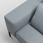 Мебельная ткань Шенилл голубой цвет 142 см T4-60 варинант исполнения - 4 | Loft Concept в Волгограде