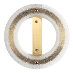 Бра круглое с эффектом морозного стекла Freezing Pattern варинант исполнения - 2 | Loft Concept в Волгограде