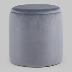 Пуф Alice Poof Grey Серый велюр варинант исполнения - 5 | Loft Concept в Волгограде