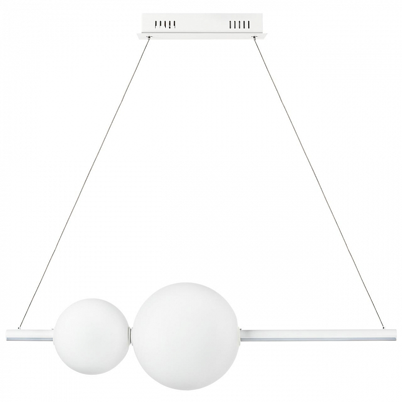 Люстра Galla Bubbles Line Белый Люстра Galla Bubbles Line Белый в Волгограде | Loft Concept