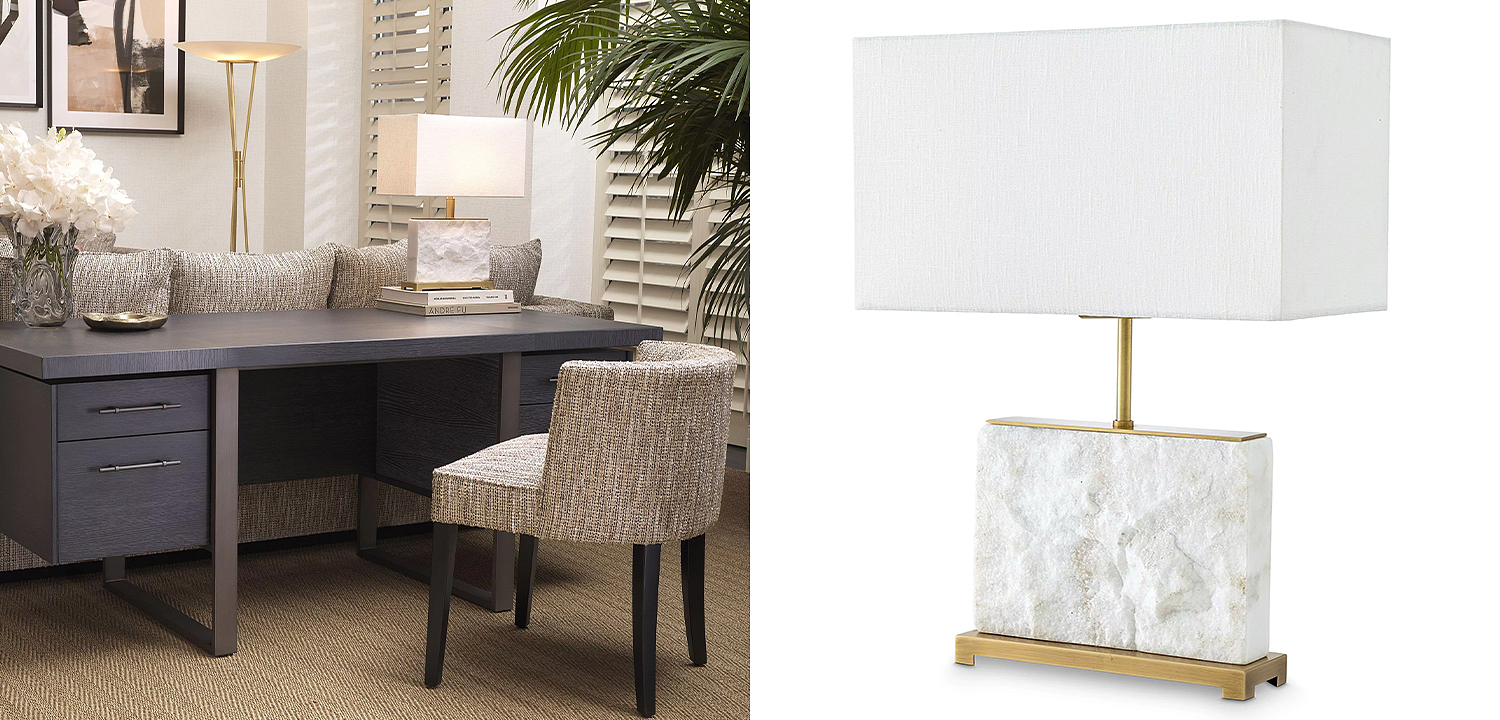 Настольная лампа Eichholtz Table Lamp Newton S Marble Настольная лампа Eichholtz Table Lamp Newton S Marble - Loft-Concept в Волгограде