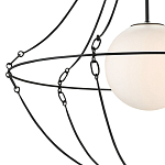 Подвесной светильник из тонких прутьев в форме колокола Forged Thin Rods варинант исполнения - 2 | Loft Concept в Волгограде