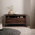 Дизайнерский комод в металлическом каркасе Valerian варинант исполнения - 2 | Loft Concept в Волгограде