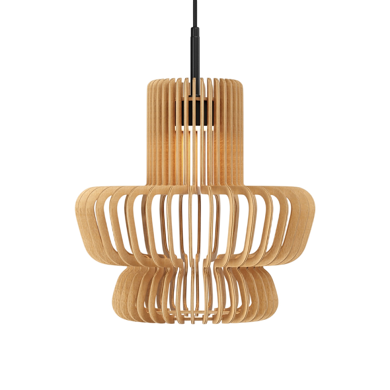 Подвесной светильник Namiki 14Вт 2700-4000К Черный Древесина в Волгограде | Loft Concept 