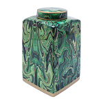 Ваза с малахитовым узором MALACHITE варинант исполнения - 2 | Loft Concept в Волгограде