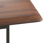 ТВ-тумба с полками из массива ореха Derick Wooden TV Stand варинант исполнения - 4 | Loft Concept в Волгограде