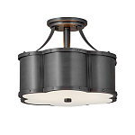 Потолочный светильник с декоративными заклепками Hinkley  варинант исполнения - 1 | Loft Concept в Волгограде