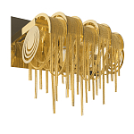 Бра с металлическими дугами и цепочками 33 см Atlantis Chain варинант исполнения - 7 | Loft Concept в Волгограде