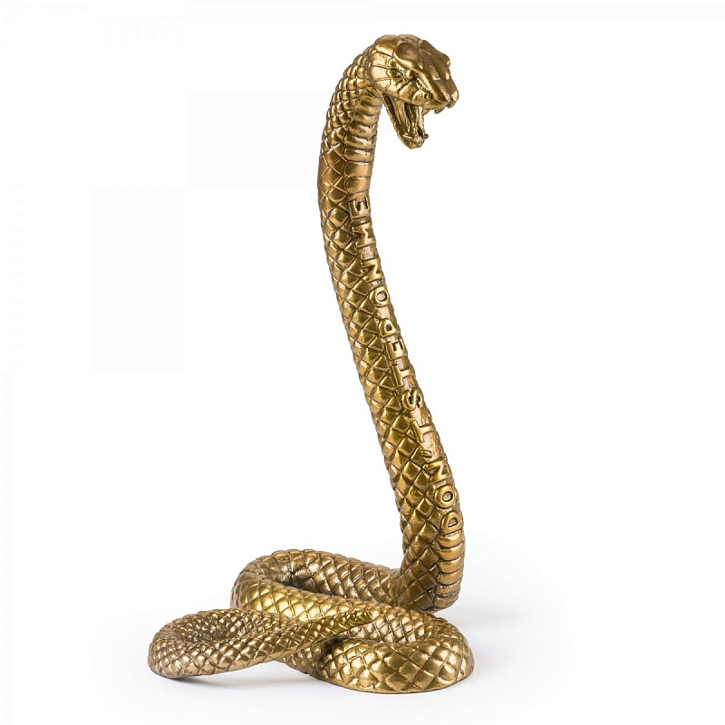 Статуэтка Seletti Wunderkrammer Snake Золотой Статуэтка Seletti Wunderkrammer Snake Золотой в Волгограде | Loft Concept