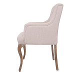 Кресло Mason Classical Armchair beige flax варинант исполнения - 1 | Loft Concept в Волгограде