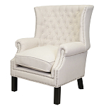 Кресло Charlie Armchair beige flax варинант исполнения - 3 | Loft Concept в Волгограде