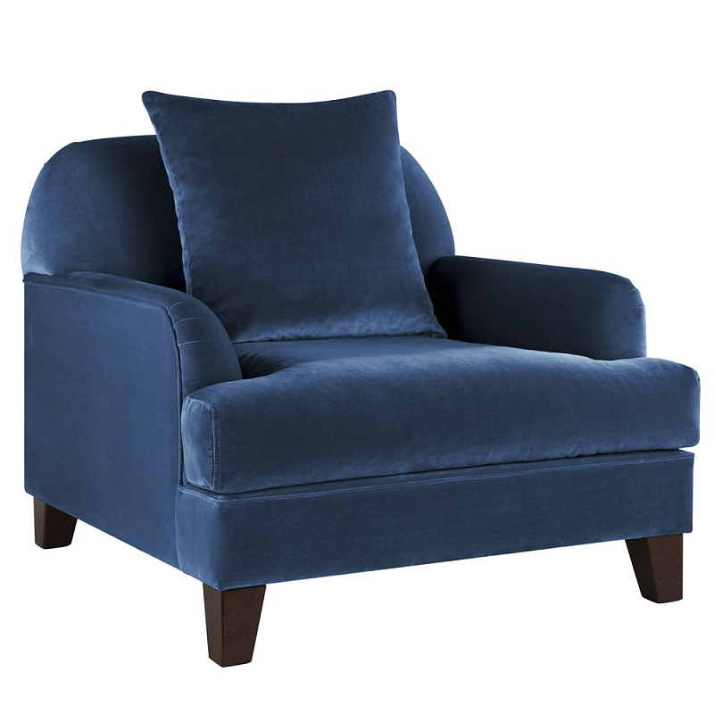 Кресло Grace Deep Blue Синий Кресло Grace Deep Blue Синий в Волгограде | Loft Concept