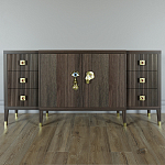 Большой Комод-буфет Elsa Dreams Walnut с ящиками варинант исполнения - 3 | Loft Concept в Волгограде