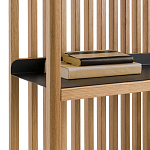 Стеллаж из дерева и метала Furniture Gutter and Lattice Rack варинант исполнения - 5 | Loft Concept в Волгограде