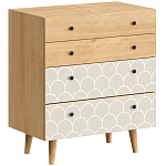 Комод с принтом на ящиках Elise Chest of Drawers варинант исполнения - 15 | Loft Concept в Волгограде