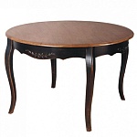 Стол круглый из массива березы в стиле прованс Vintage варинант исполнения - 1 | Loft Concept в Волгограде