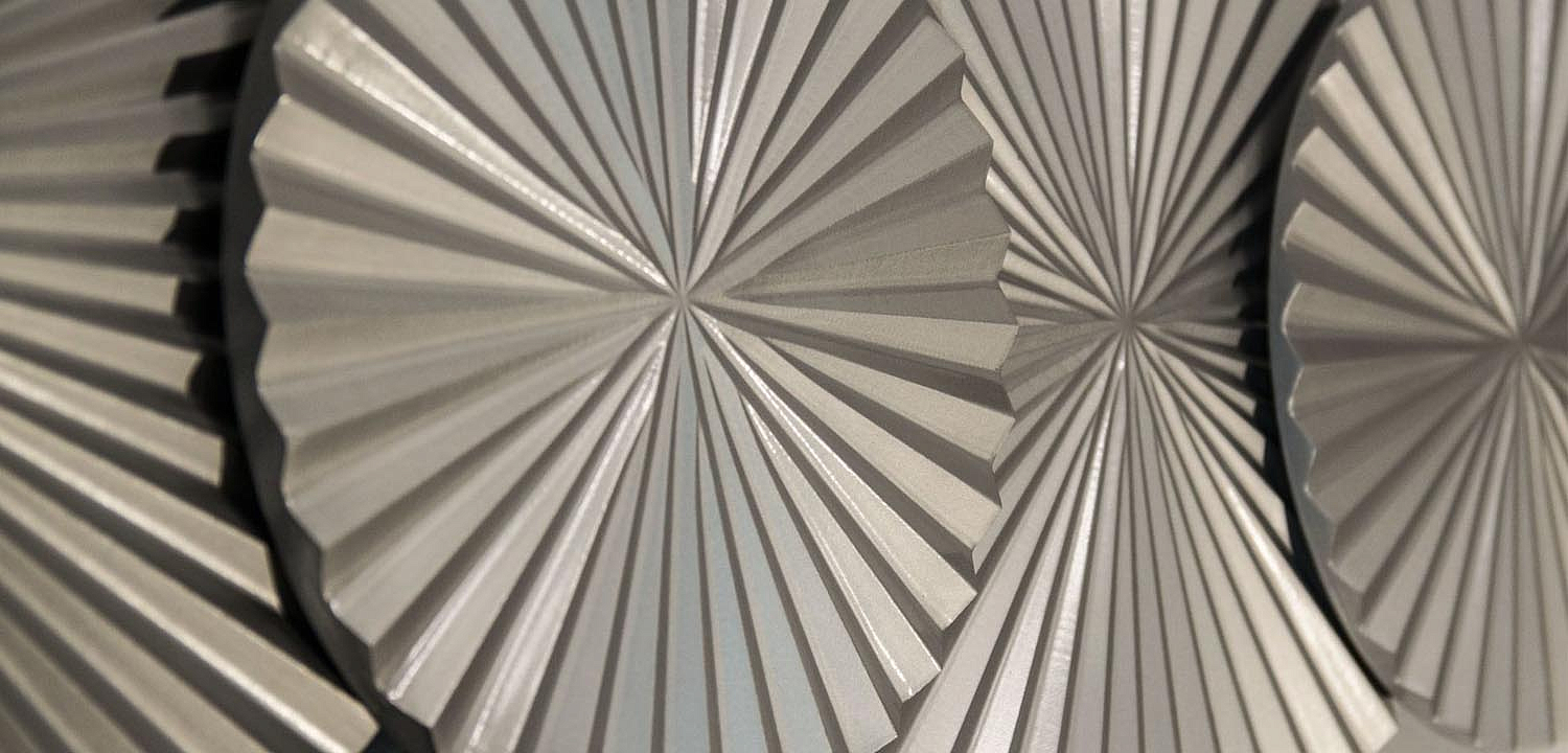 Арт-объект Apollo Silver Wall Plaque Disc 5 Арт-объект Apollo Silver Wall Plaque Disc 5 - Loft-Concept в Волгограде